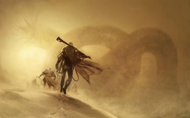 Dune cover art by Henrik Sahlstrom