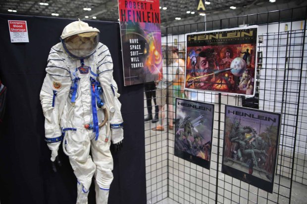 Have Russian spacesuit, will travel - Heinlein exhibits
