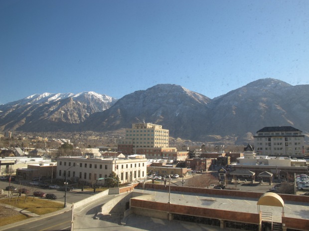 View of Provo from Marriott